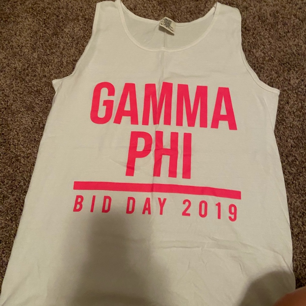 GAMMA PHI BETA BID DAY TANK